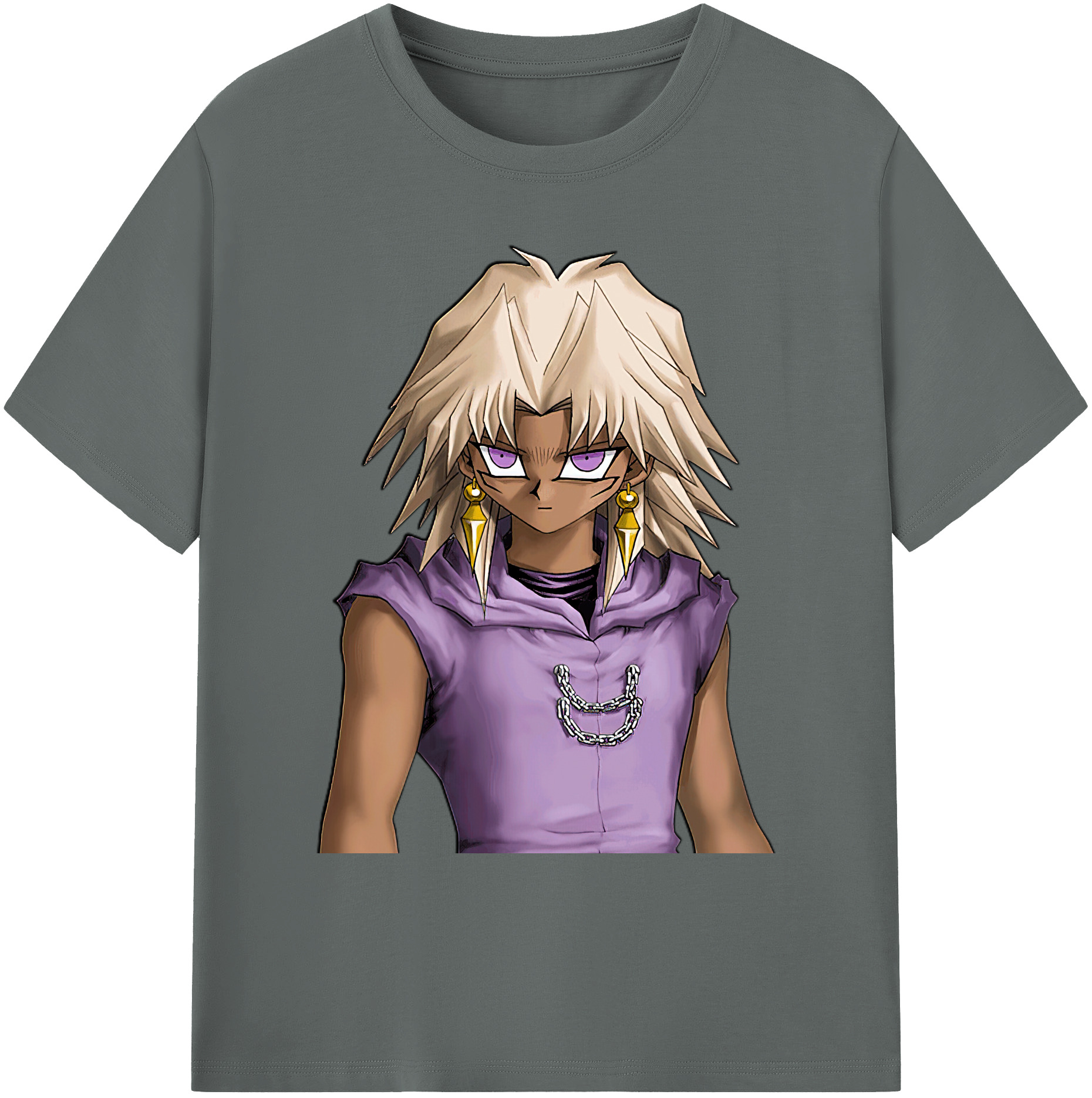 （画像用） 遊☆戯☆王 Yu-Gi-Oh! 綿100％ メンズ半袖Tシャツ｜肌触りやわらか＆通気性